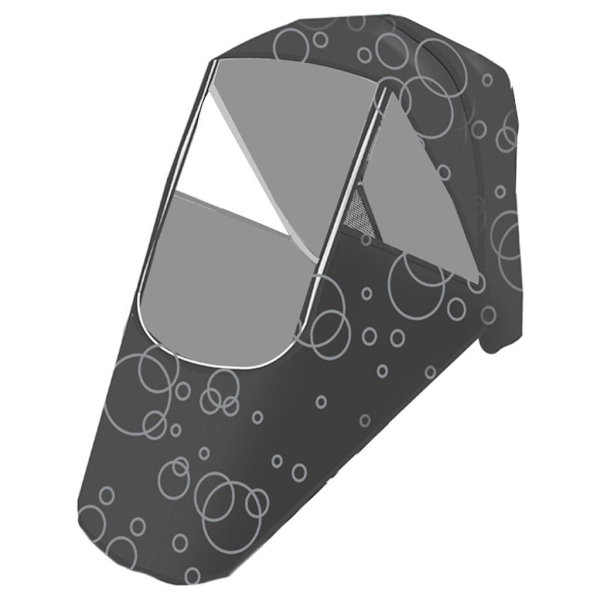 1/2 Regnskydd Buggy Cover Väder För Shield Blue 100x58x50cm 1Set