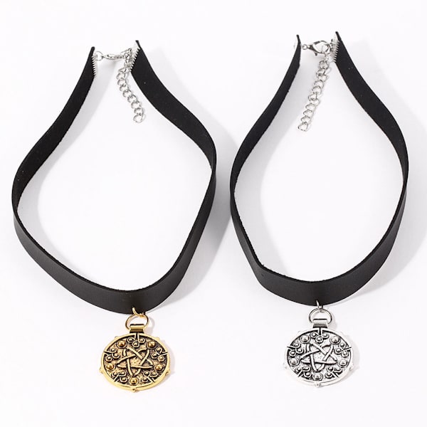 1/3/5 Choker Halsband Unik design för en mångsidig look golden 1 Pc