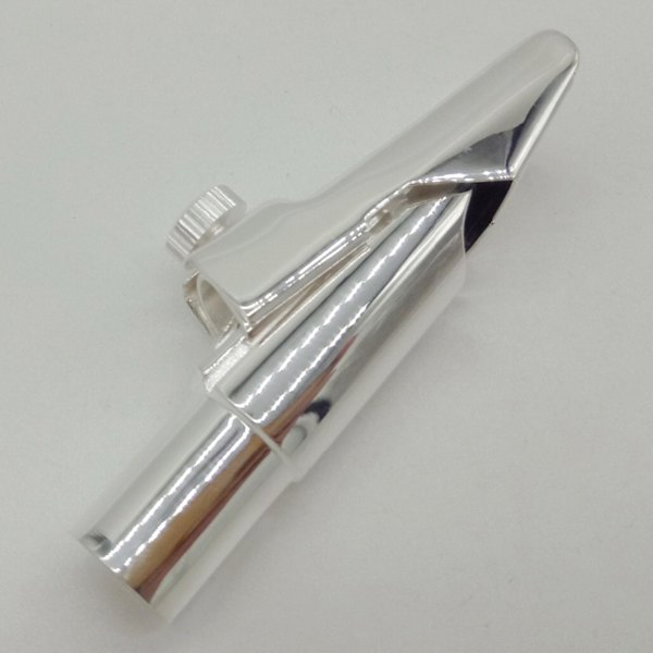 1/2/3/5 Nybörjarvänlig altsaxofonmunstycke med Silver Size 8 1 Pc