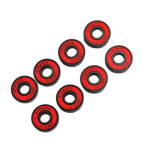1/2/3/5 8st Skateboardlager 8mm Precision Storlek ABEC-11 för Red 22mm 1Set