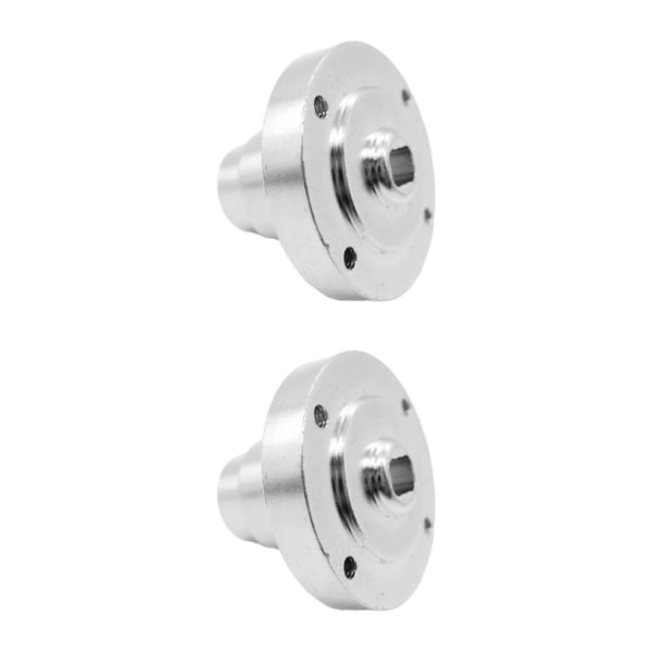 1/2/3/5 aluminium Diff direktaxel Diff- case för 1/10 AXIAL SCX10 Silver 2Set