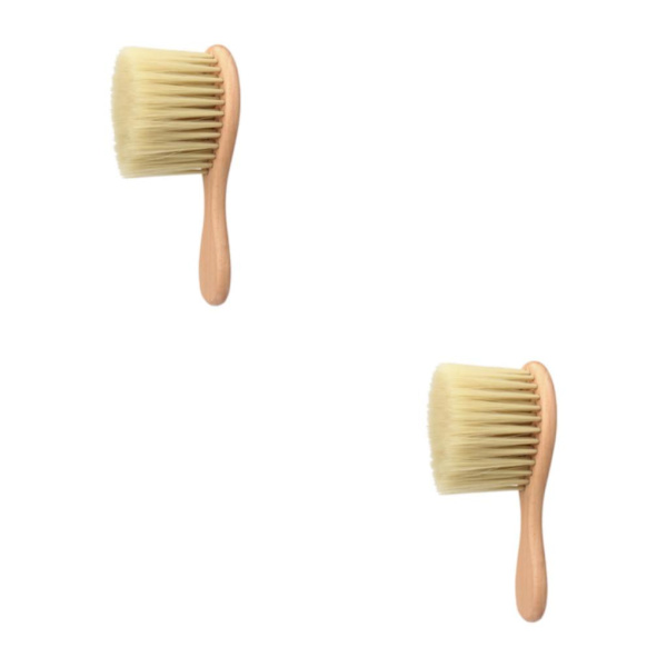 1/2/3 Barber Neck Brush Mjuk nylon för frisörskönhet Long Handle 2Set