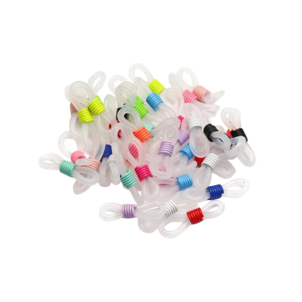 1/2/3/5 50 st Glasögon Glasögon Kedjeremshållare Loop Ends Type D 50 Pcs 1Set