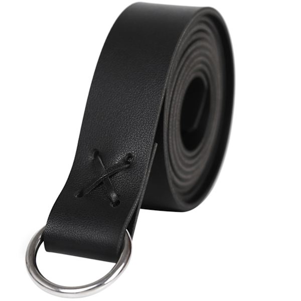 1/2/5 Läder Medieval För Viking Bälte Midjeband Fotorekvisita Black Length: 190cm 1Set