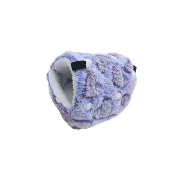 1/2/3 Hamster Bed Cave Mysigt Hamster House Vila Sovbo för Violet Heart 8x8cm 2Set