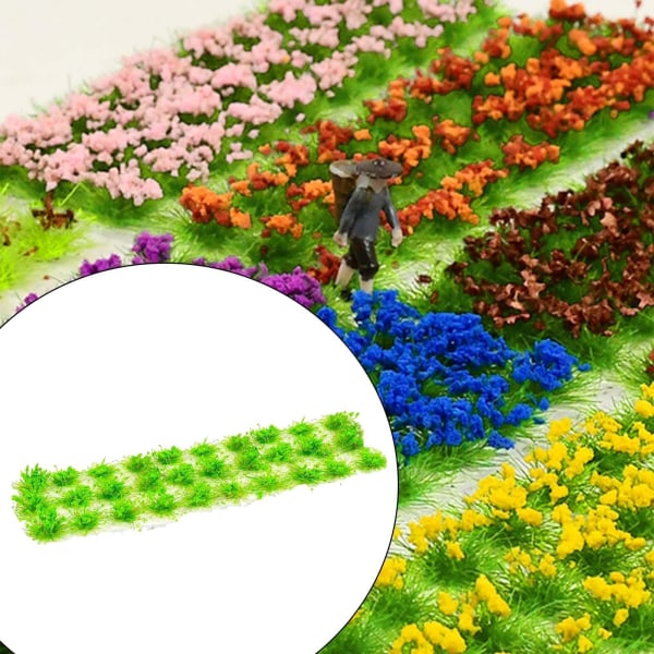 1/2/3/5 Miniature Cluster För Grass Grass Tufts Scenery Model Green 30 Pcs 1Set