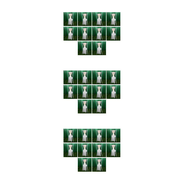 1/2/3 10x Freely DIY Bröllopsdekor Festtillbehör för olika Milk White 3Set