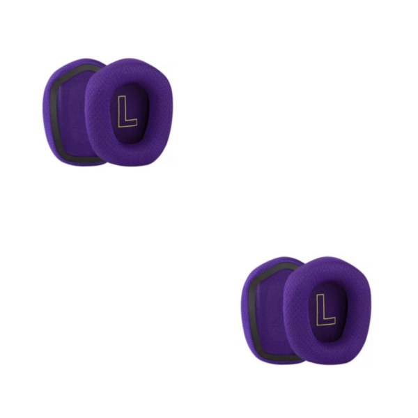 1/2/3/5 Öronkuddar Kudde Hörselskydd Andas Gamer Purple Ear Pads 2PCS