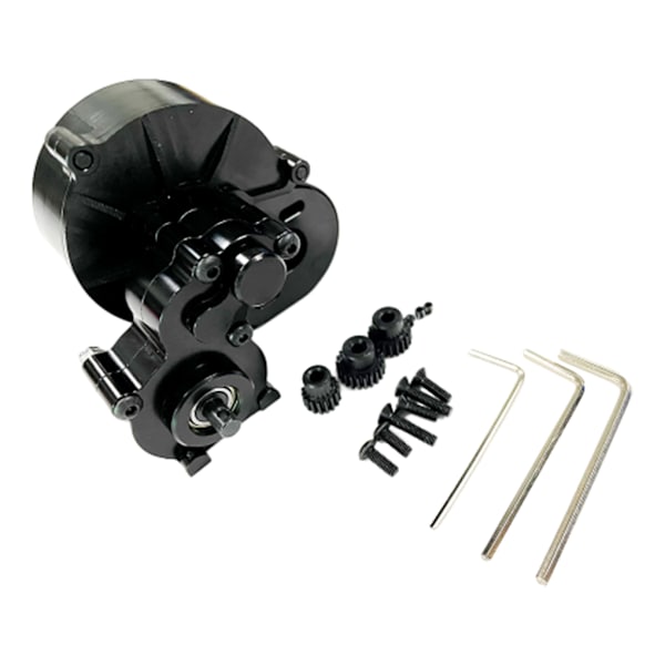 1/2/3/5 Metal Transmission Växellåda Motorväxel För 1/10 Axial Black 2Set