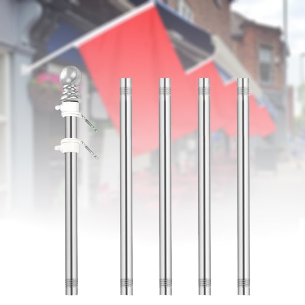 5 st flaggstångsguidebanner för kommersiell flaggstångshusveranda