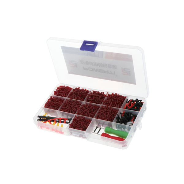 1/2/3/5 Universal Racquet Grommets Öljetar Enkelhål Dubbla Red 17.5 x 9.5 x 2.1cm 1Set
