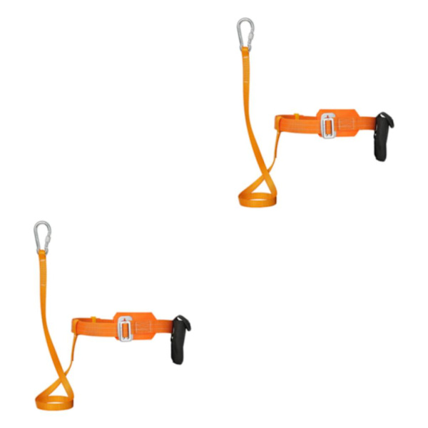 1/2 med lanyard fallskyddsbälte med verktygsväska Style 1 2PCS