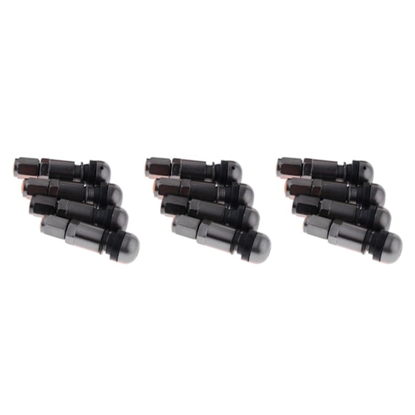 1/2/3/5 4 st Bil Slanglösa Hjul Dammlock Däckventilstammar Gray 3Set