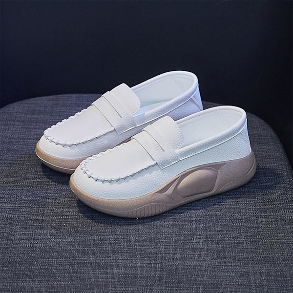 Casual Damskor Bekväma För Slip On Mjuk för Inomhus Beige Size 38
