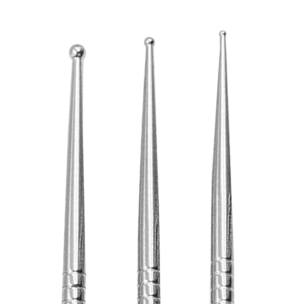 1/2 3 stycken bollpenna Prickverktyg Dubbelhuvudkaka 1Set