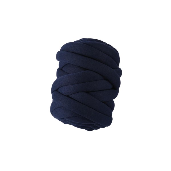 1/2/3/5 Chunky ullgarnfyllning Mjuk stickning för halsdukströja navy blue 12 to 14m 1Set