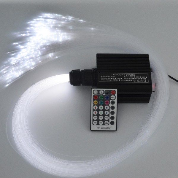 LED-ljusmotor Fiberoptisk ljusmotordrivrutin LED-stjärna