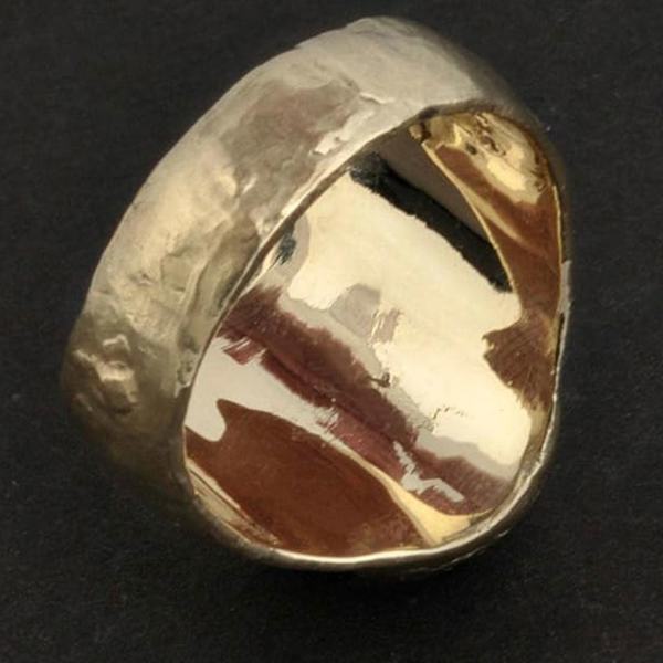 1/3/5 punkring för gotiska tillbehör Lämplig för Halloween Gold 10 1Set