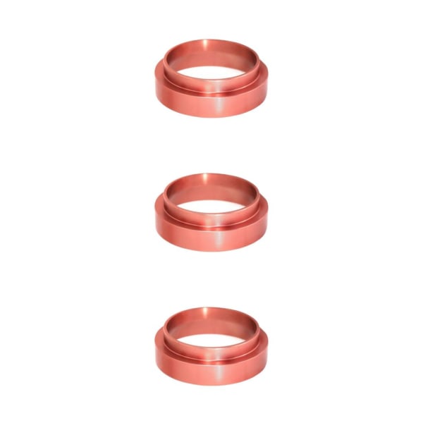 1/2/3/5 Aluminium kaffedoseringsersättningsdoseringstratt Rose Gold 54mm 3Set