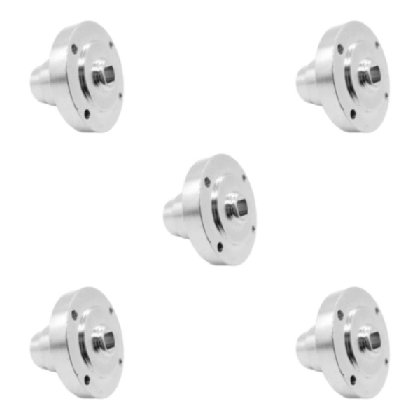 1/2/3/5 aluminium Diff direktaxel Diff- case för 1/10 AXIAL SCX10 Silver 5Set