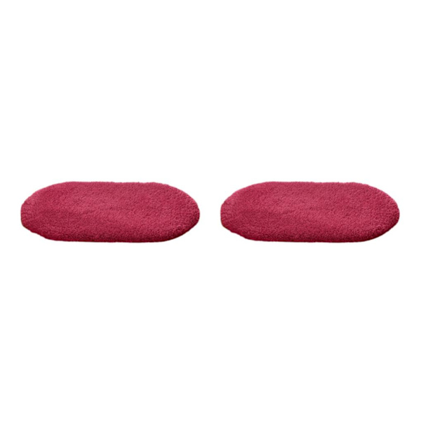 1/2 polyester halkfri golvmatta för badrum Lätt att rengöra och Winered 2Set