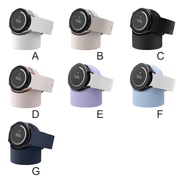1/2/3/5 Bekvämt och multifunktionellt laddningsställ för watch white 1 Pc