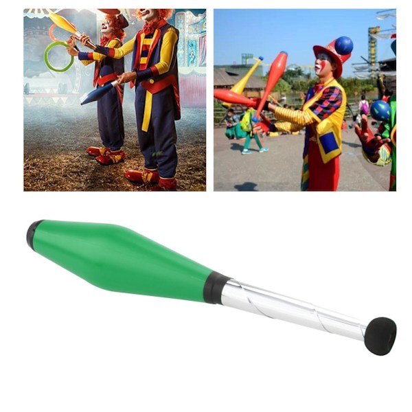1/2/3 Comedy Juggling För Pins Roligt och imponerande Green 1 Pc