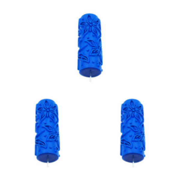 1/2/3 5' präglat mönster färgrulle DIY väggmålningskantskärare Blue Type 078 3Set