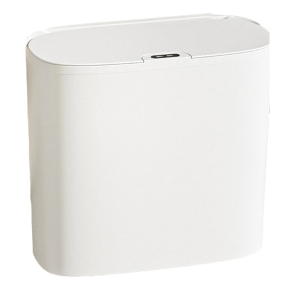 Vattentät sensor Automatisk soptunna i badrummet bekvämt och white