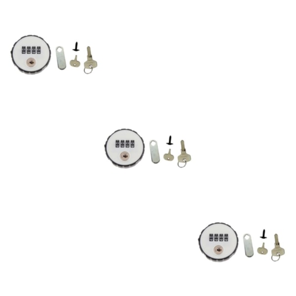 1/2/3 Kombination Cam Lock Tunga Camlock för brevlådeskåp 20mm 3Set