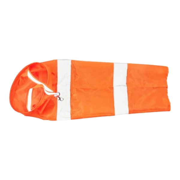 1/2 Aviation Wind Socks Oxford-tyg för trädgård utomhusvind orange 80cm Large 1Set