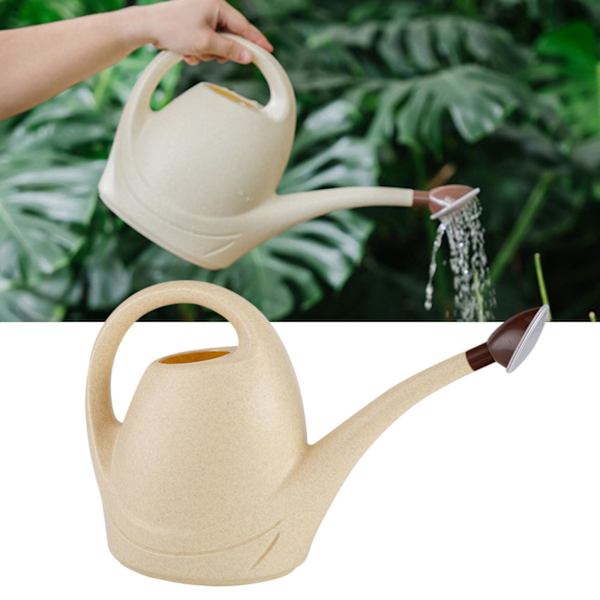 Lång vattenkanna 3,5L för krukväxter inomhus utomhus Yellow 18cm