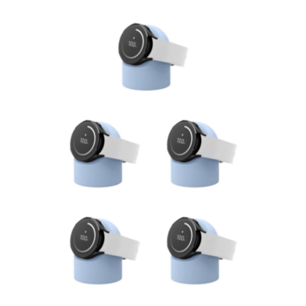 1/2/3/5 Bekvämt och multifunktionellt laddningsställ för watch wathet blue 5PCS