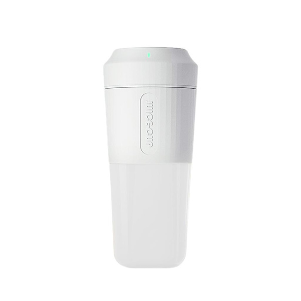 1/3 400ml Bärbar Mini Juicer USB Uppladdningsbar Blender Mixer White 9x20cm 1Set