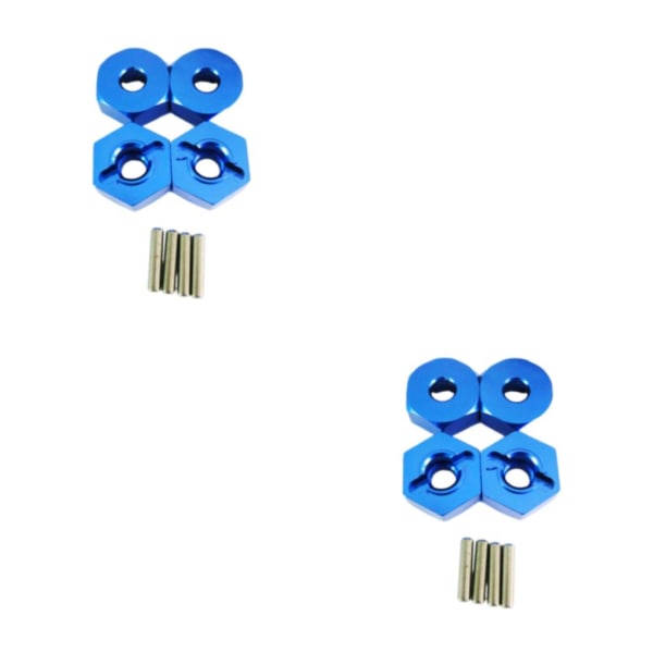 1/2/3/5 4MM hjulfäste för 1/14 LC larvband Hög precision 4MM dark blue 2Set