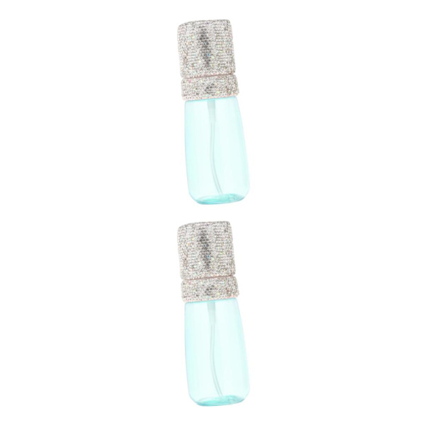 1/2/3/5 vätskebehållare 60 ml behållare Snygg liten resa Blue 12 x 4cm 2Set