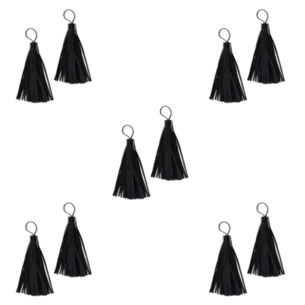 2/3/5 2 delar läder tofsar DIY smycken fynd nyckelring 5Set