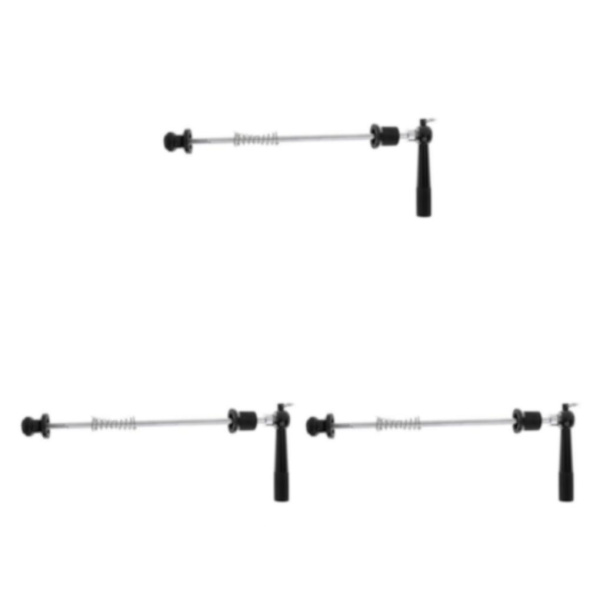 1/3/5 Fram Bak Quick Release Axle För Cykelspett för väg Black 3Set