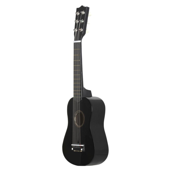 Mini 21 tum 6 strängar akustisk gitarr Musikinstrument present Black 21 inch