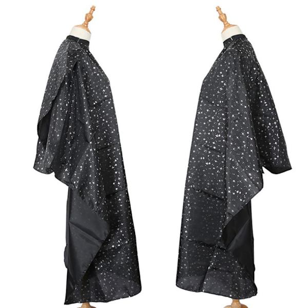 1/2 Frisörsalong Frisör Frisörklänning Frisörtyg Cape Black 110x142cm 1Set