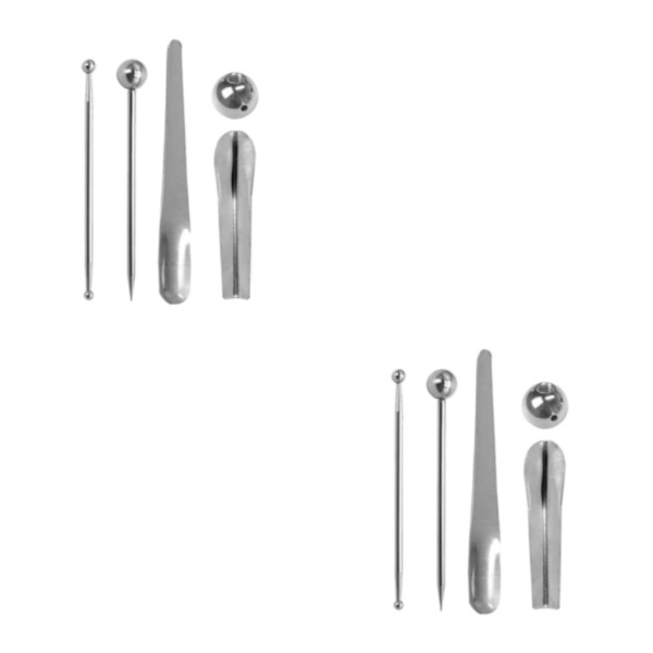 1/2/3 5 Styck Kakel Grout Press Ball Gap för hushållskök Caulk 2Set
