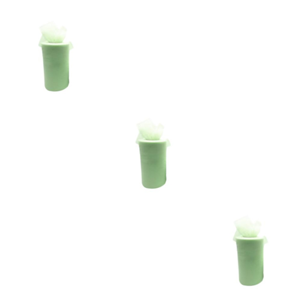1/2/3/5 White Roll handled Tyll Coil Hållbar och pålitlig bröllop bud green 3Set
