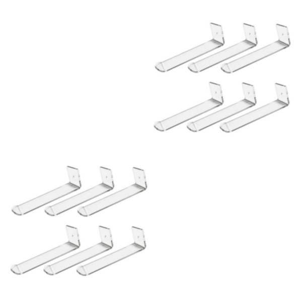 1/2/3 6st/ set Pannbandshållare Robust och transparent akryl 2Set