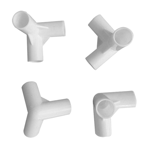 1/2/3 Reservdelar Fötter Hörn sätt Anslutning Intubation för 4pc 2PCS