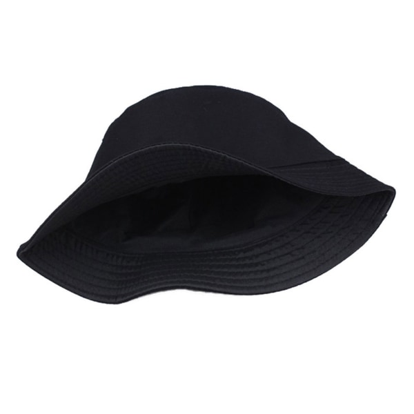 Elegant printed fiskarhatt för snyggt skydd Bucket Hat black 56-58CM