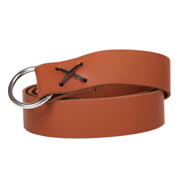 1/2/5 Läder Medieval För Viking Bälte Midjeband Fotorekvisita Brown Length: 190cm 1Set