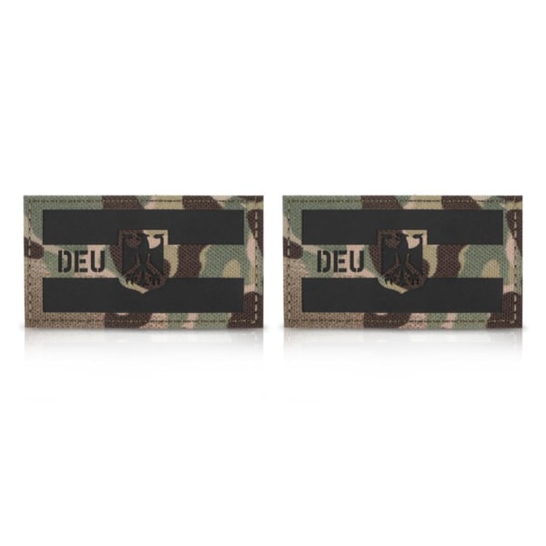 1/2/3/5 Nylon reflekterande märkeshållare Utsökt hantverk bred M00189-2 2Set