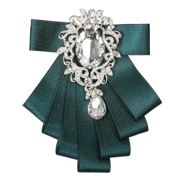 1/2/3/5 Brudgummen för män fluga Bröllopsfest Dansband Dark Green 12 X 8.5cm 1Set