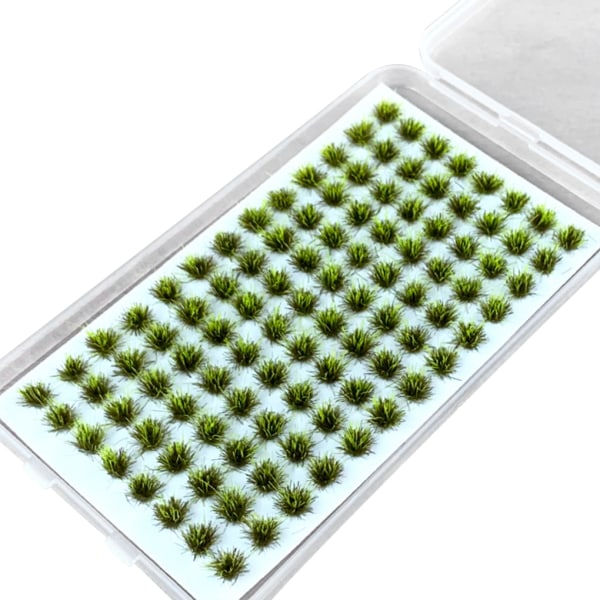 1/2/3/5 Resin Mini Grass Tuft Lågt underhållsminiatyrer Statisk No.3 1Set
