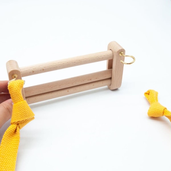 1/2 Wood Weaving Loom Webbing Hållare Multipurpose Weaving 1Set